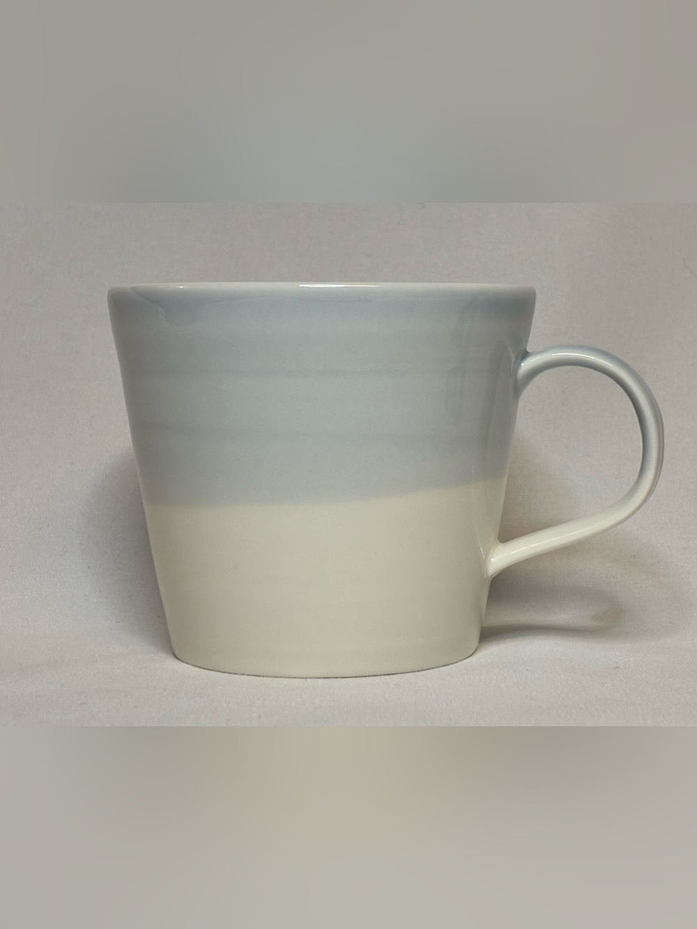 Royal Doulton 1815 Blue Two Tone Pastel Minimalist Mug Cup 13.5 Oz